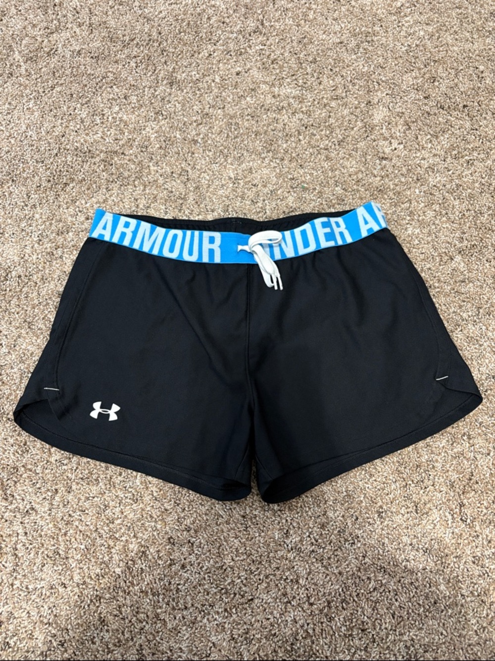 Under Armour Shorts with Blue Waistband